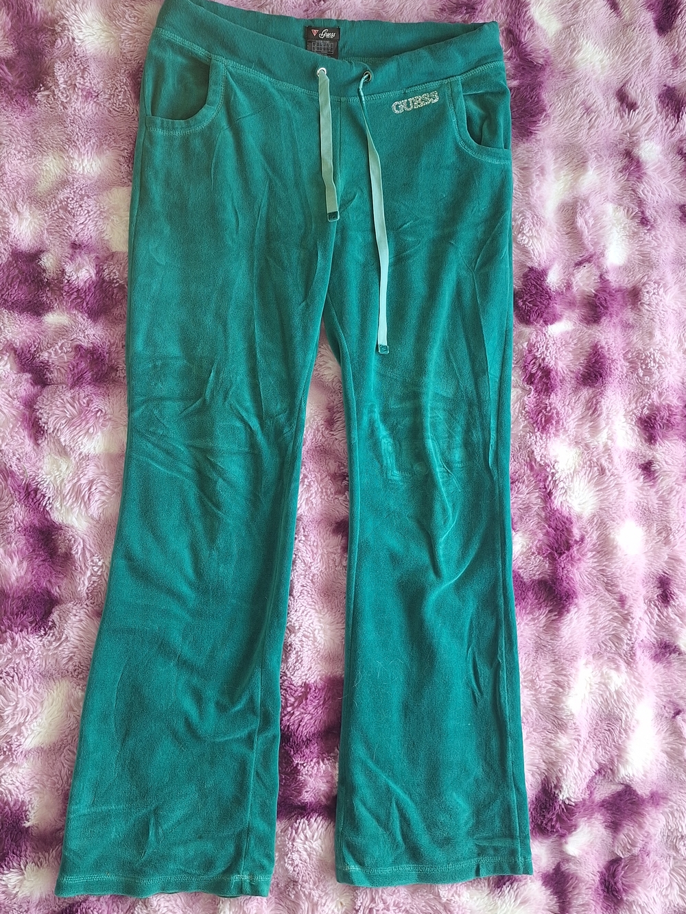 guess Green Pull-On Sweatpants with Drawstring